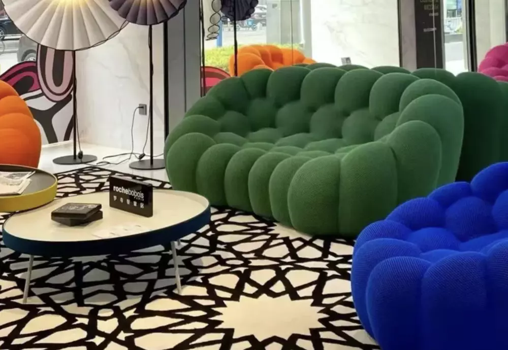 living room decor with the cloud couch